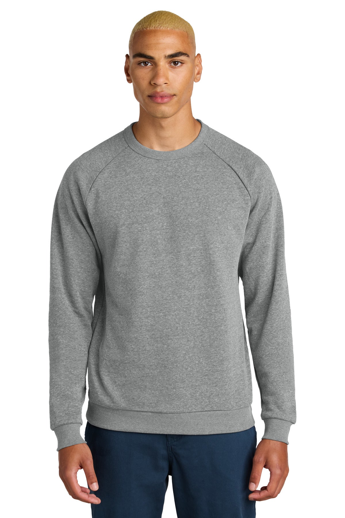 District  Perfect Tri  Fleece Crewneck Sweatshirt DT1304