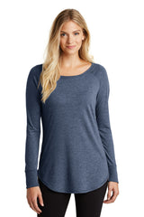 District   Women's Perfect Tri   Long Sleeve Tunic Tee. DT132L