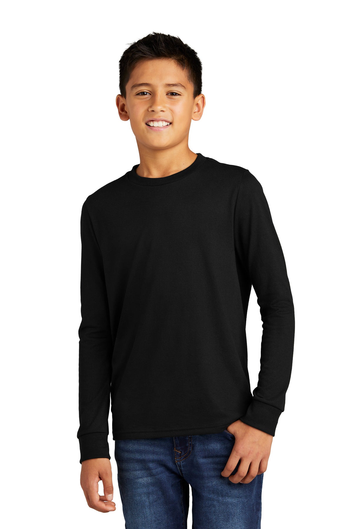 District  Youth Perfect Tri  Long Sleeve Tee DT132Y