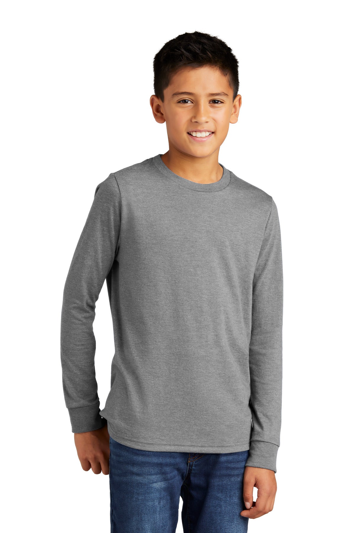 District  Youth Perfect Tri  Long Sleeve Tee DT132Y