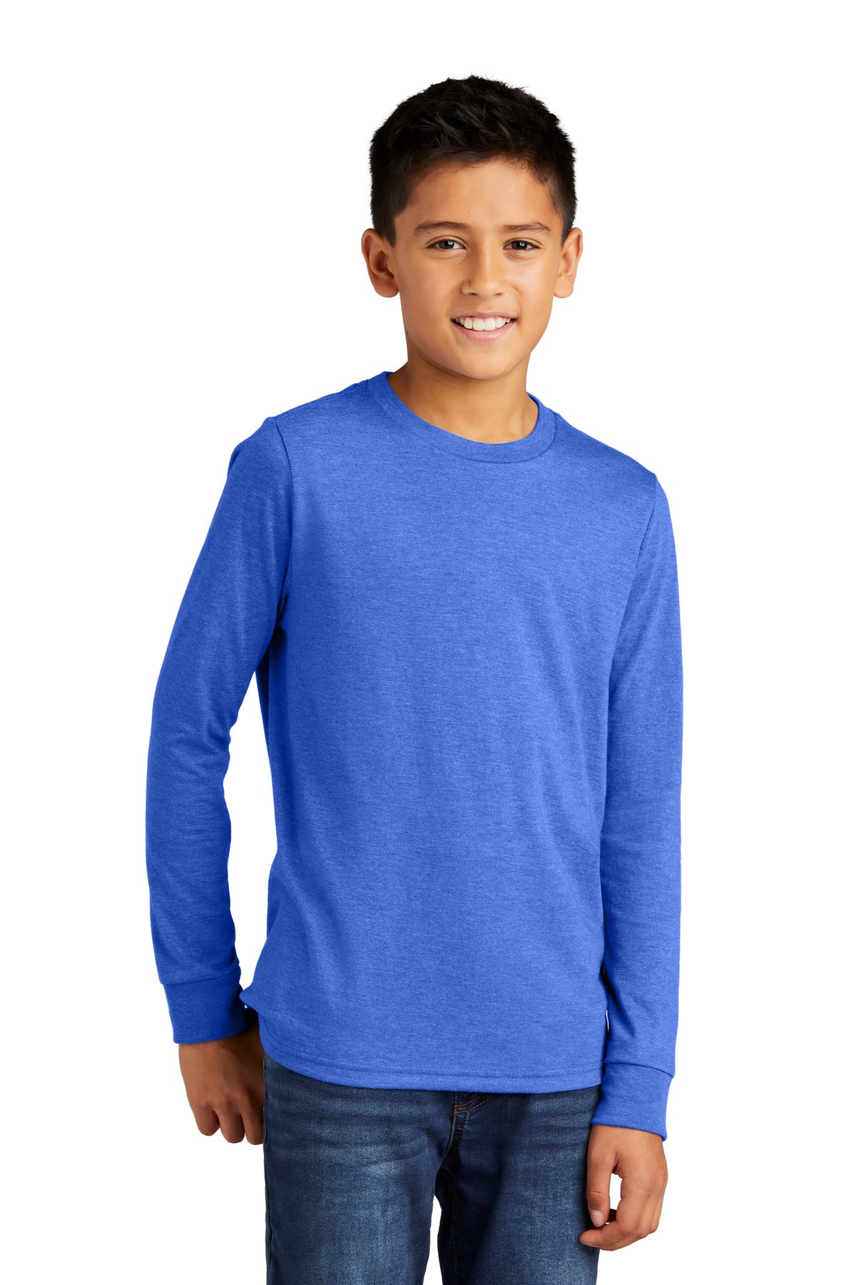 District  Youth Perfect Tri  Long Sleeve Tee DT132Y
