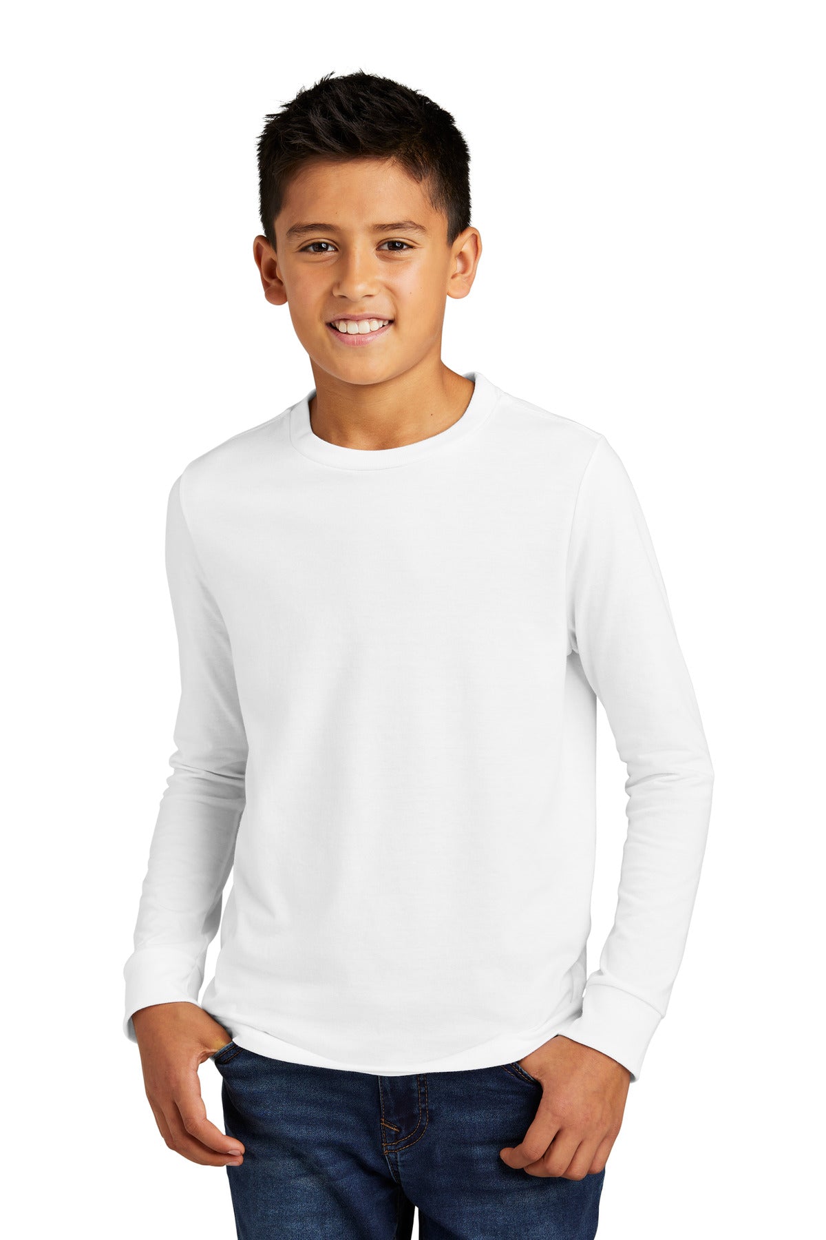 District  Youth Perfect Tri  Long Sleeve Tee DT132Y