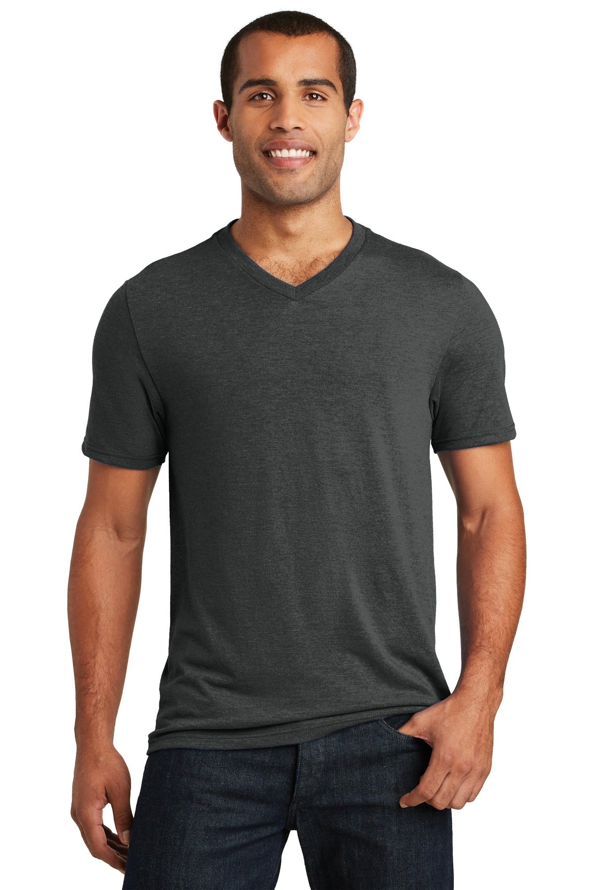 District    Perfect Tri  V-Neck Tee. DT1350
