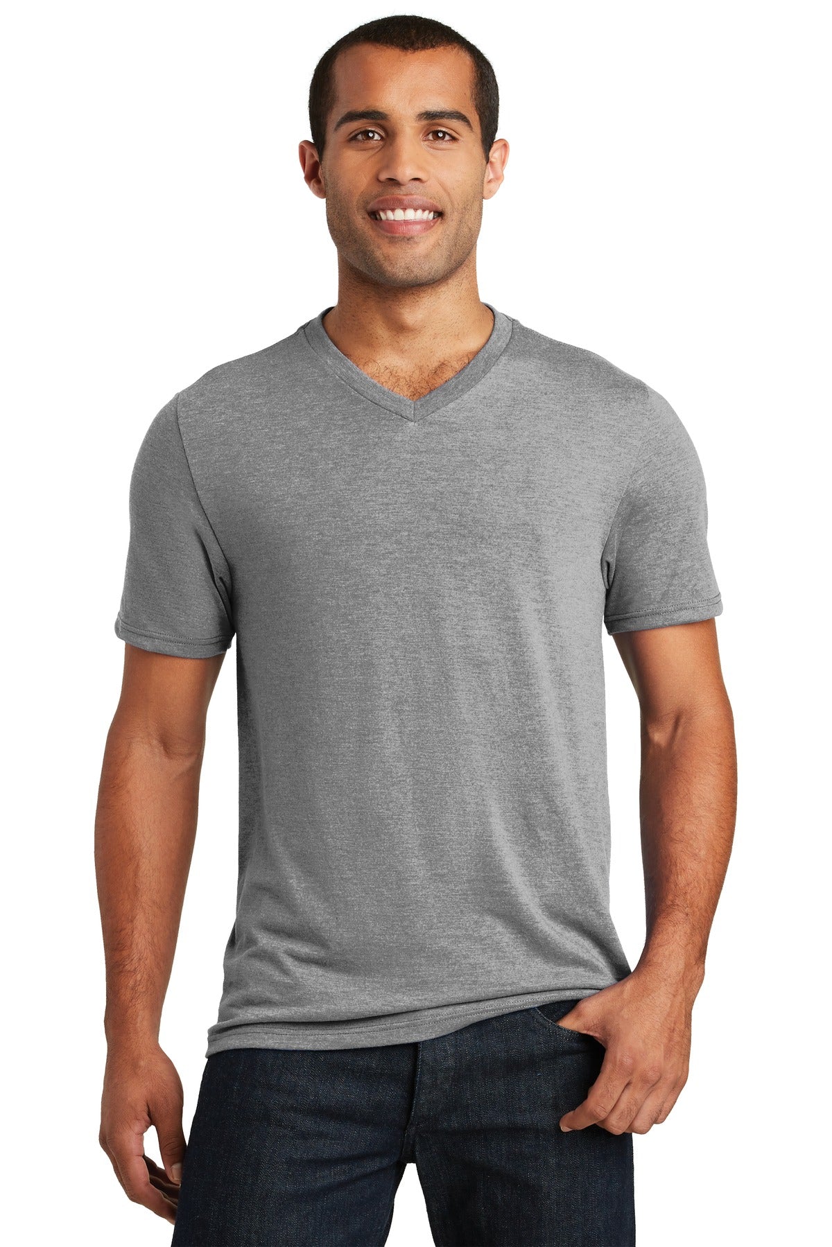 District    Perfect Tri  V-Neck Tee. DT1350