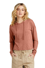 District  Women's Perfect Tri  Midi Long Sleeve Hoodie DT1390L