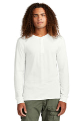 District  Perfect Tri  Long Sleeve Henley DT145
