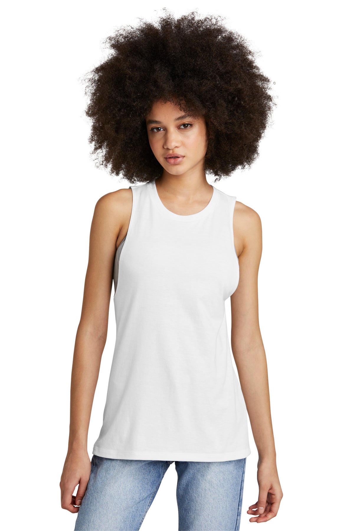 District  Women's Perfect Tri  Muscle Tank DT153