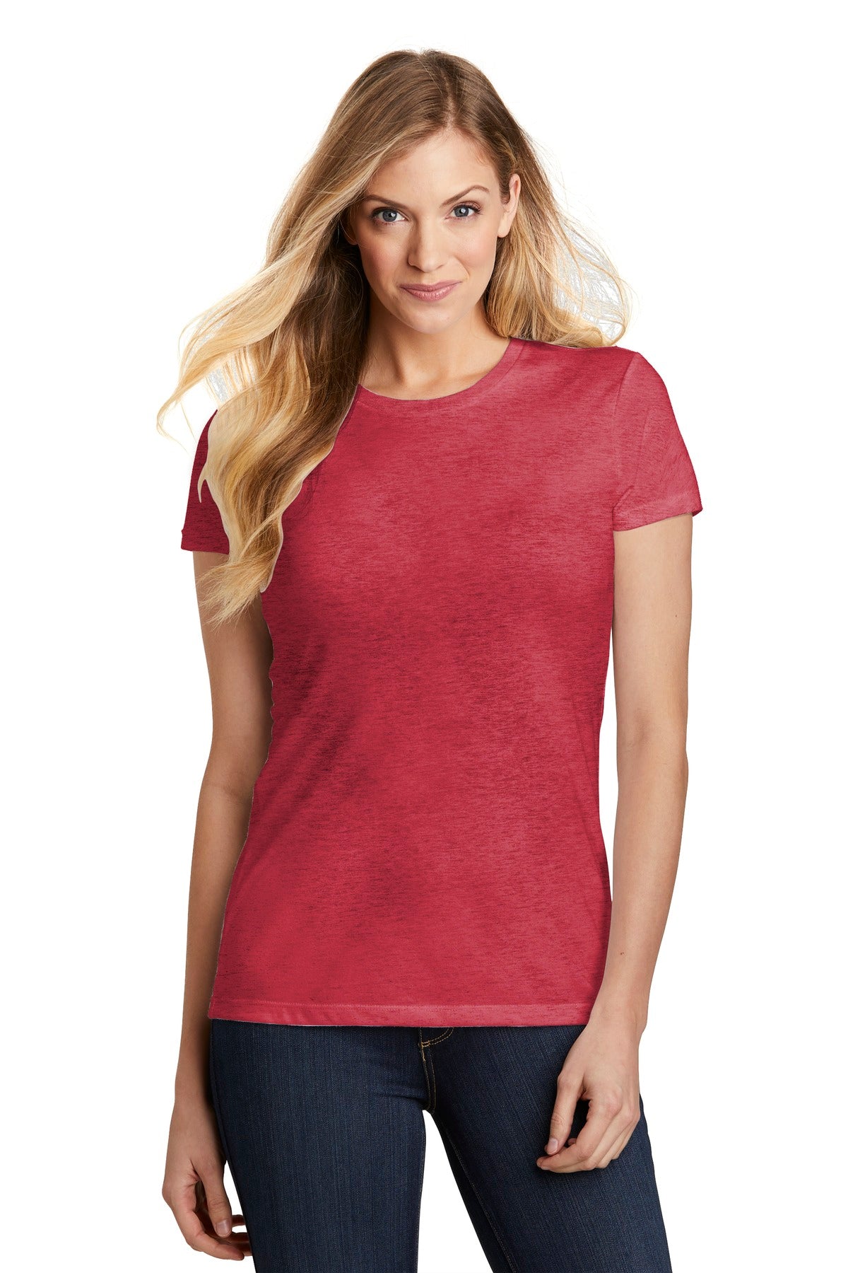 District   Women's Fitted Perfect Tri   Tee. DT155