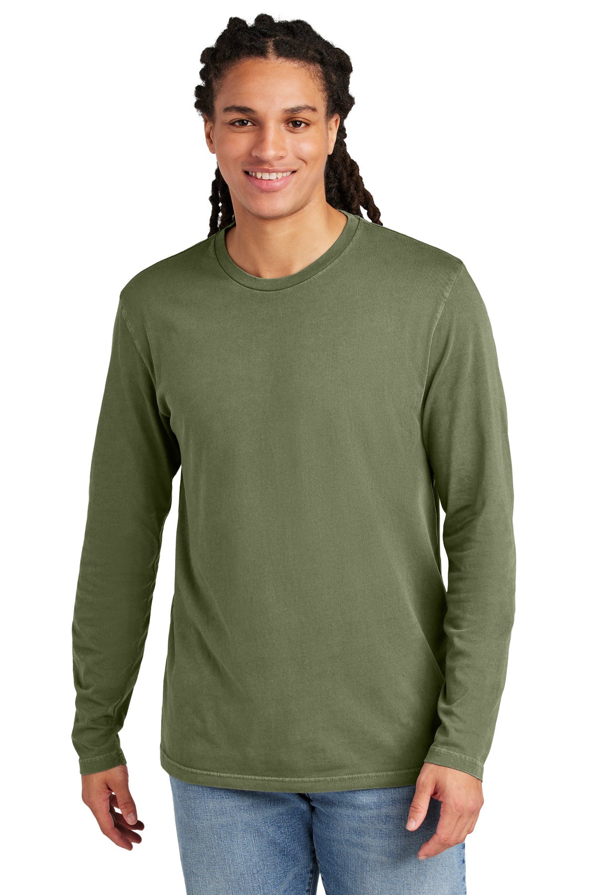 District Wash  Long Sleeve Tee DT2103