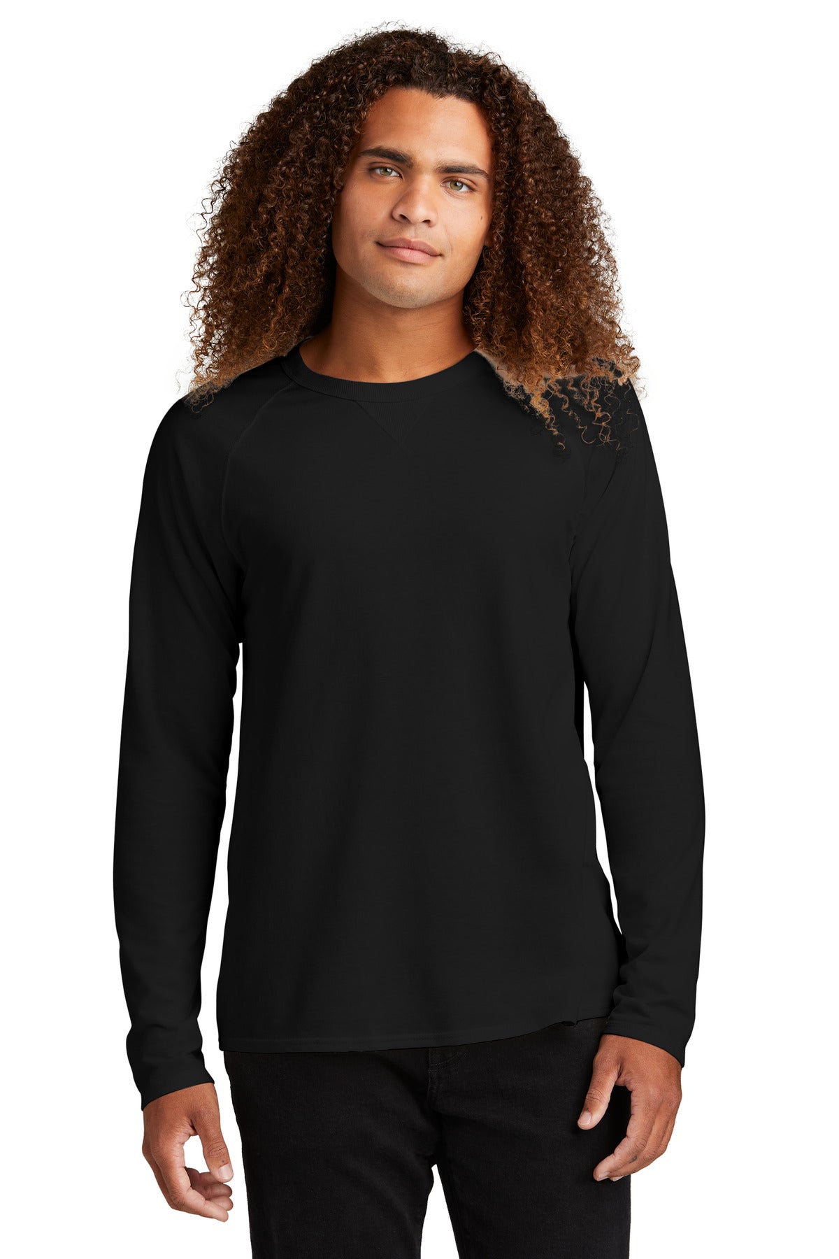 District  Featherweight French Terry  Long Sleeve Crewneck DT572