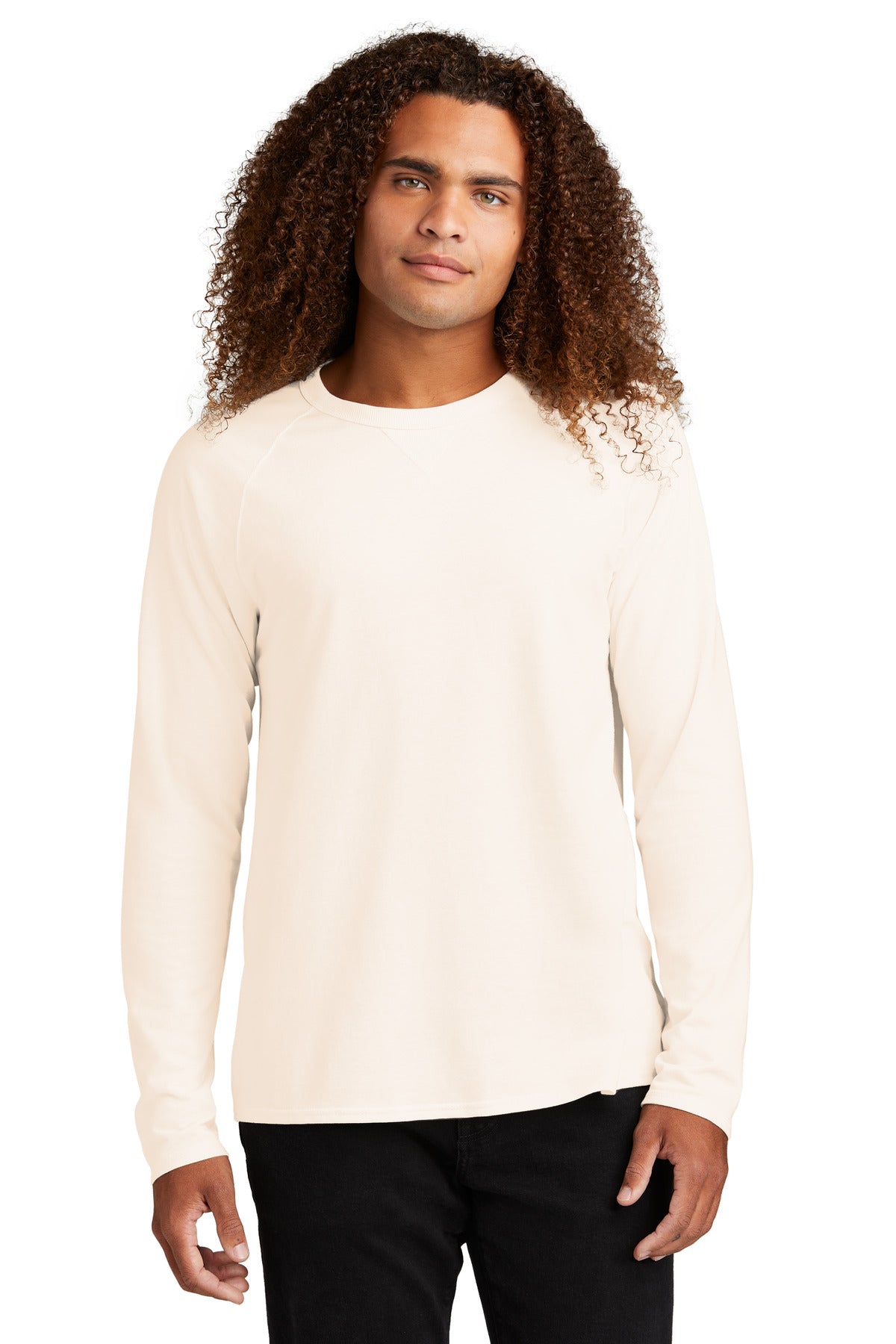 District  Featherweight French Terry  Long Sleeve Crewneck DT572