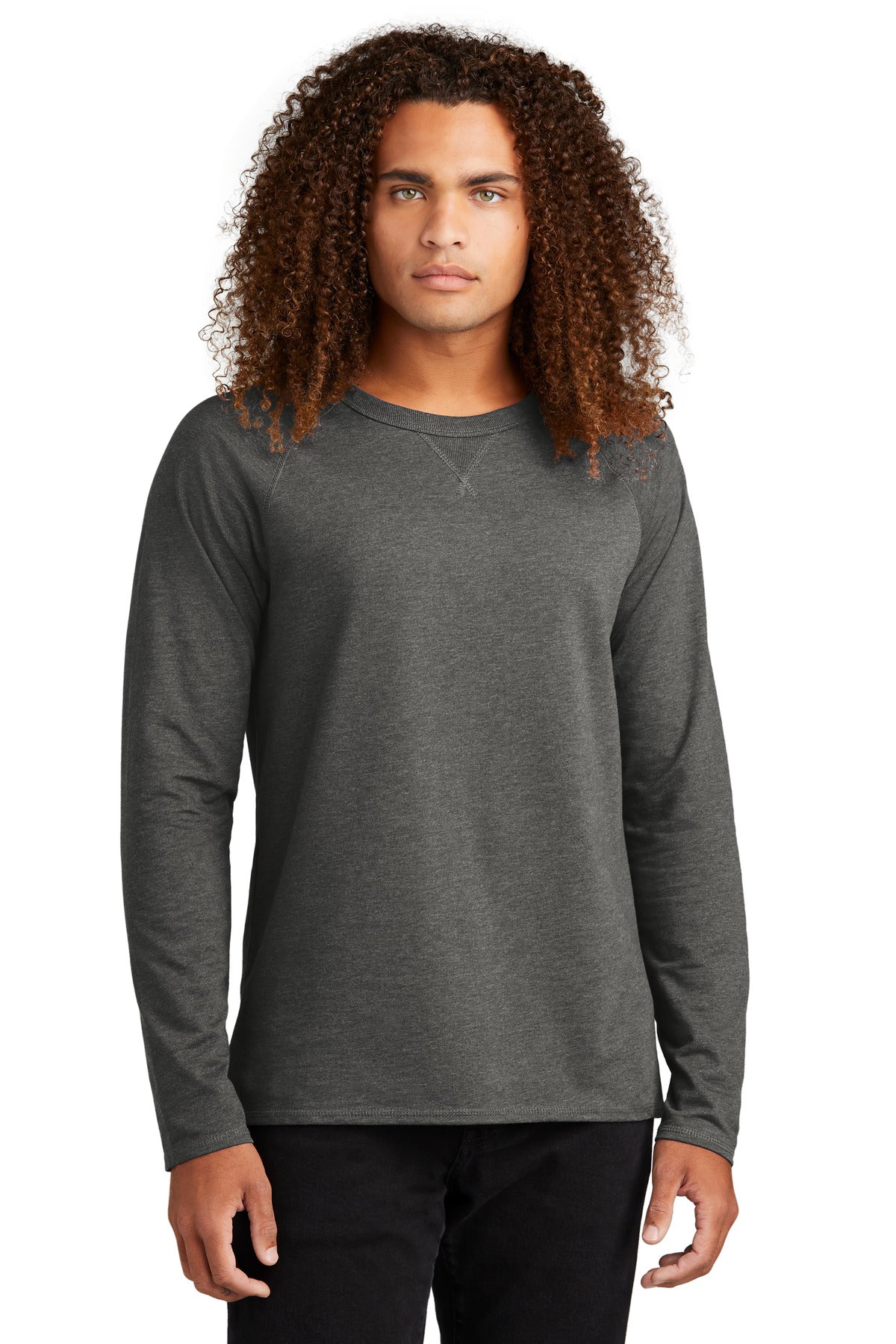 District  Featherweight French Terry  Long Sleeve Crewneck DT572