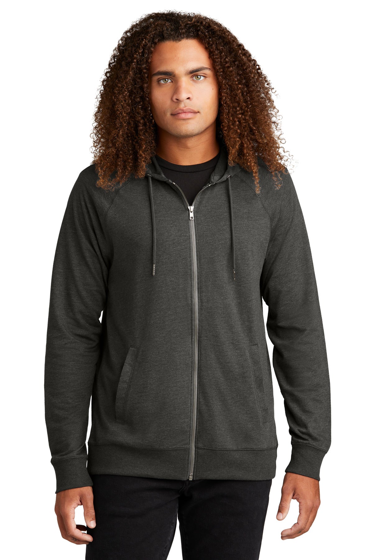 District  Featherweight French Terry  Full-Zip Hoodie DT573