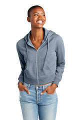 District  Women's V.I.T.  Fleece Full-Zip Hoodie DT6103