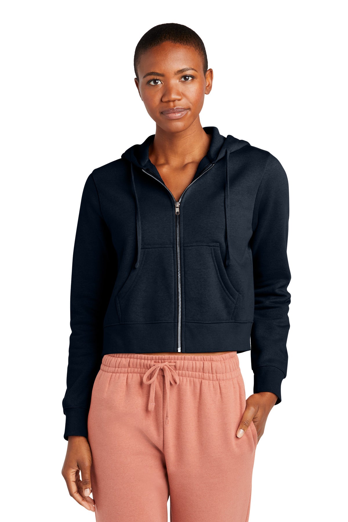 District  Women's V.I.T.  Fleece Full-Zip Hoodie DT6103