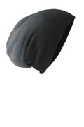 District Slouch Beanie DT618 - Black Dip Dye