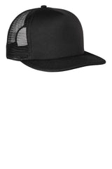 District  Flat Bill Snapback Trucker Cap. DT624