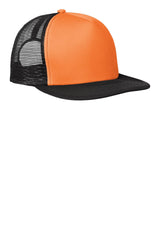 District  Flat Bill Snapback Trucker Cap. DT624
