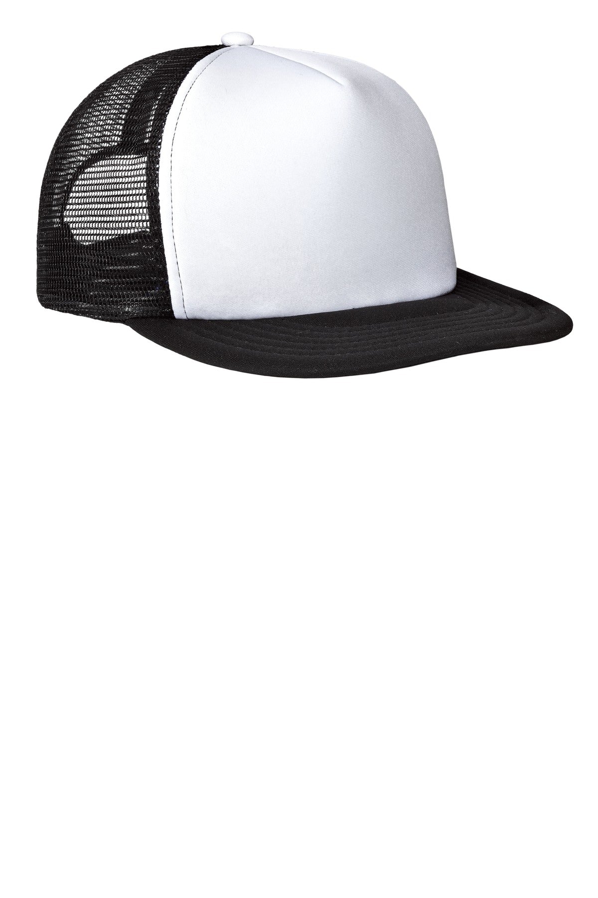 District  Flat Bill Snapback Trucker Cap. DT624