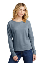 District  Women's Featherweight French Terry  Long Sleeve Crewneck DT672