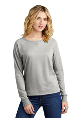 District  Women's Featherweight French Terry  Long Sleeve Crewneck DT672