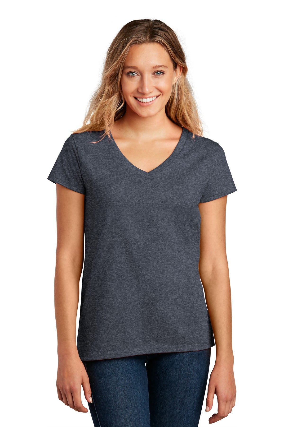 District   Women's Re-Tee   V-Neck DT8001