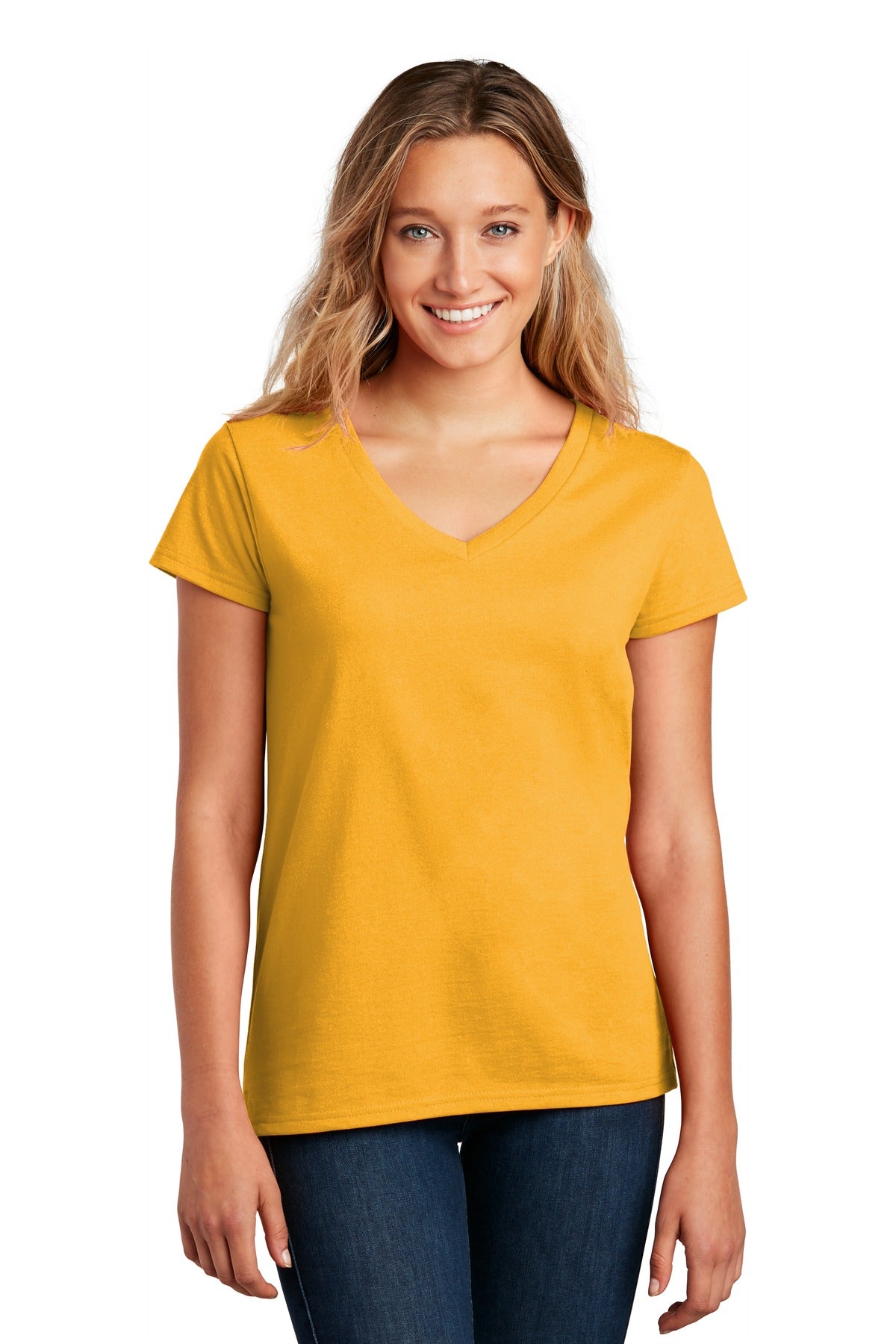 District   Women's Re-Tee   V-Neck DT8001