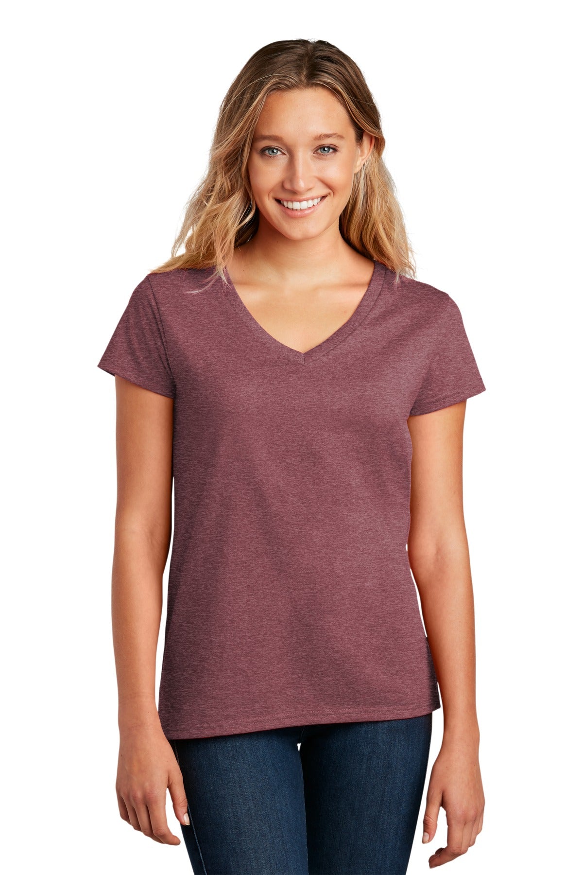 District   Women's Re-Tee   V-Neck DT8001