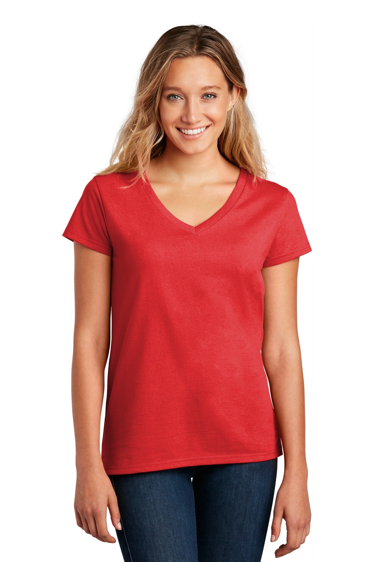 District   Women's Re-Tee   V-Neck DT8001