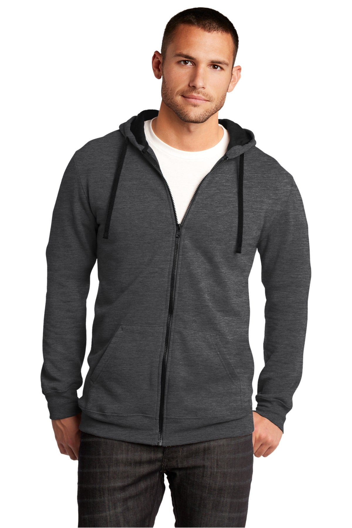 District  The Concert Fleece  Full-Zip Hoodie. DT800