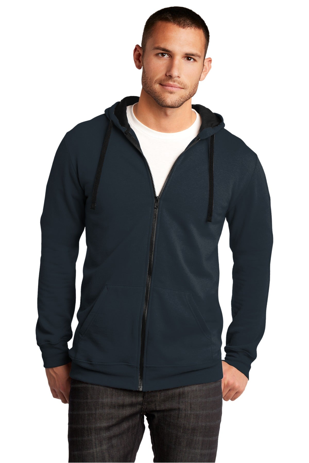 District  The Concert Fleece  Full-Zip Hoodie. DT800