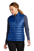 Eddie Bauer Women's Quilted Vest EB513 - Cobalt Blue