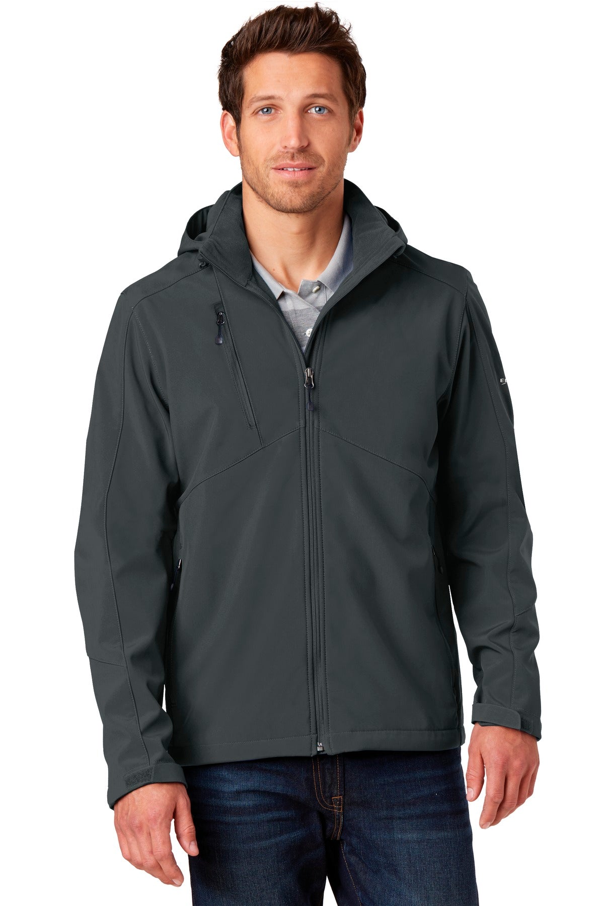 Eddie Bauer  Hooded Soft Shell Parka. EB536
