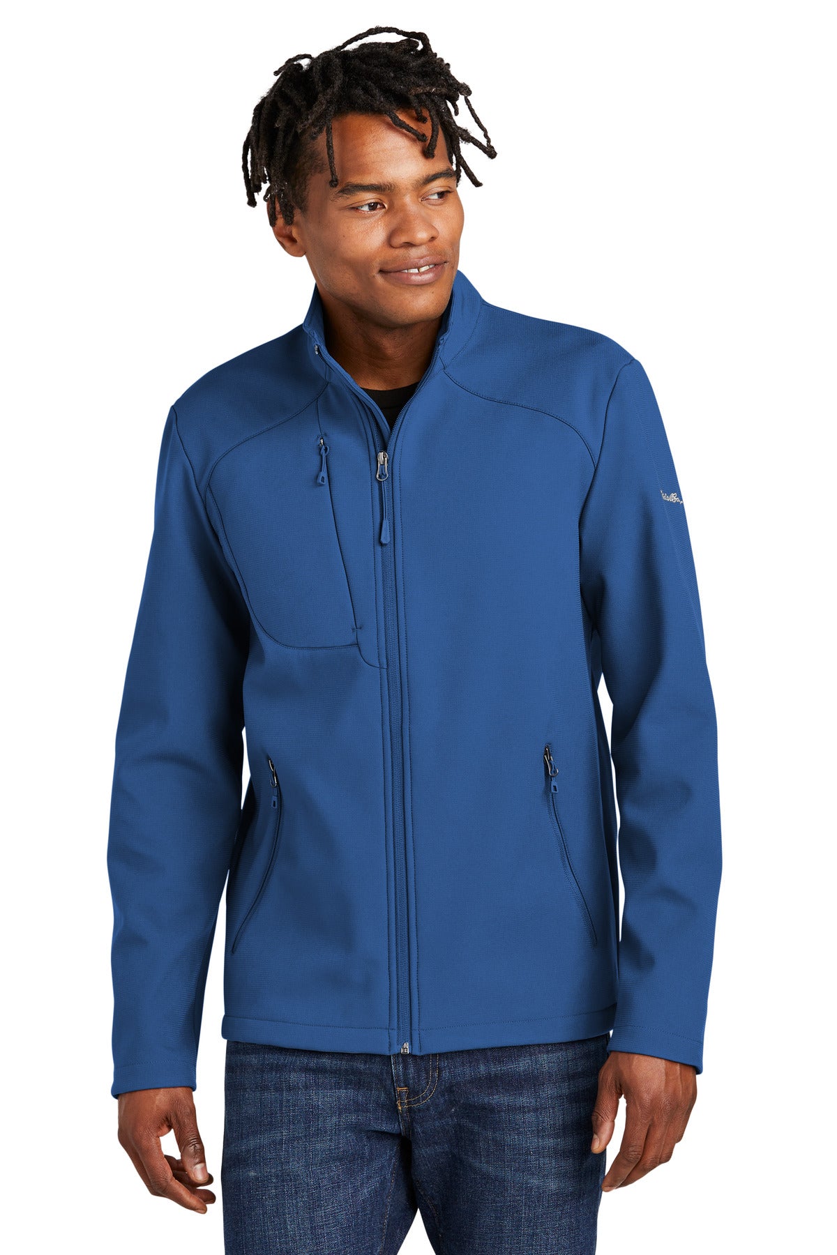 Eddie Bauer Stretch Soft Shell Jacket EB544 - Cobalt Blue