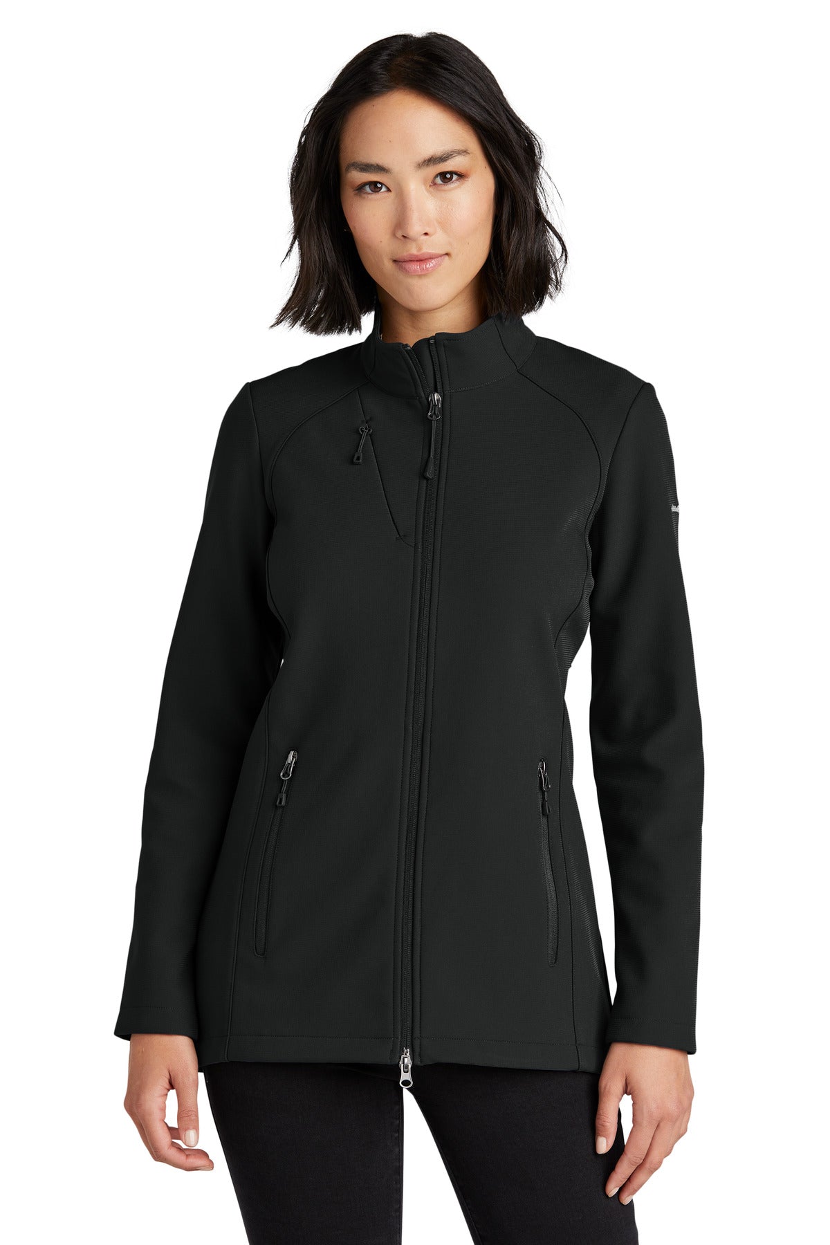 Eddie Bauer Women's Stretch Soft Shell Jacket EB545 - Deep Black