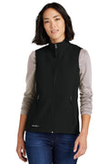 Eddie Bauer Women's Stretch Soft Shell Vest EB547 - Deep Black