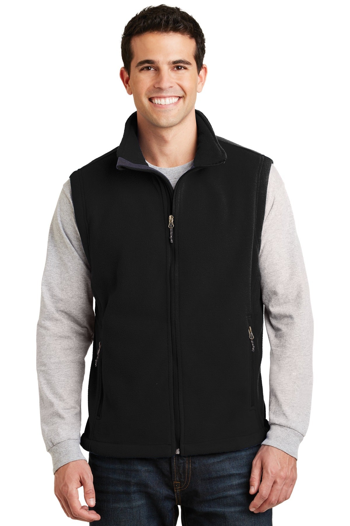 Port Authority Value Fleece Vest. F219 - Black