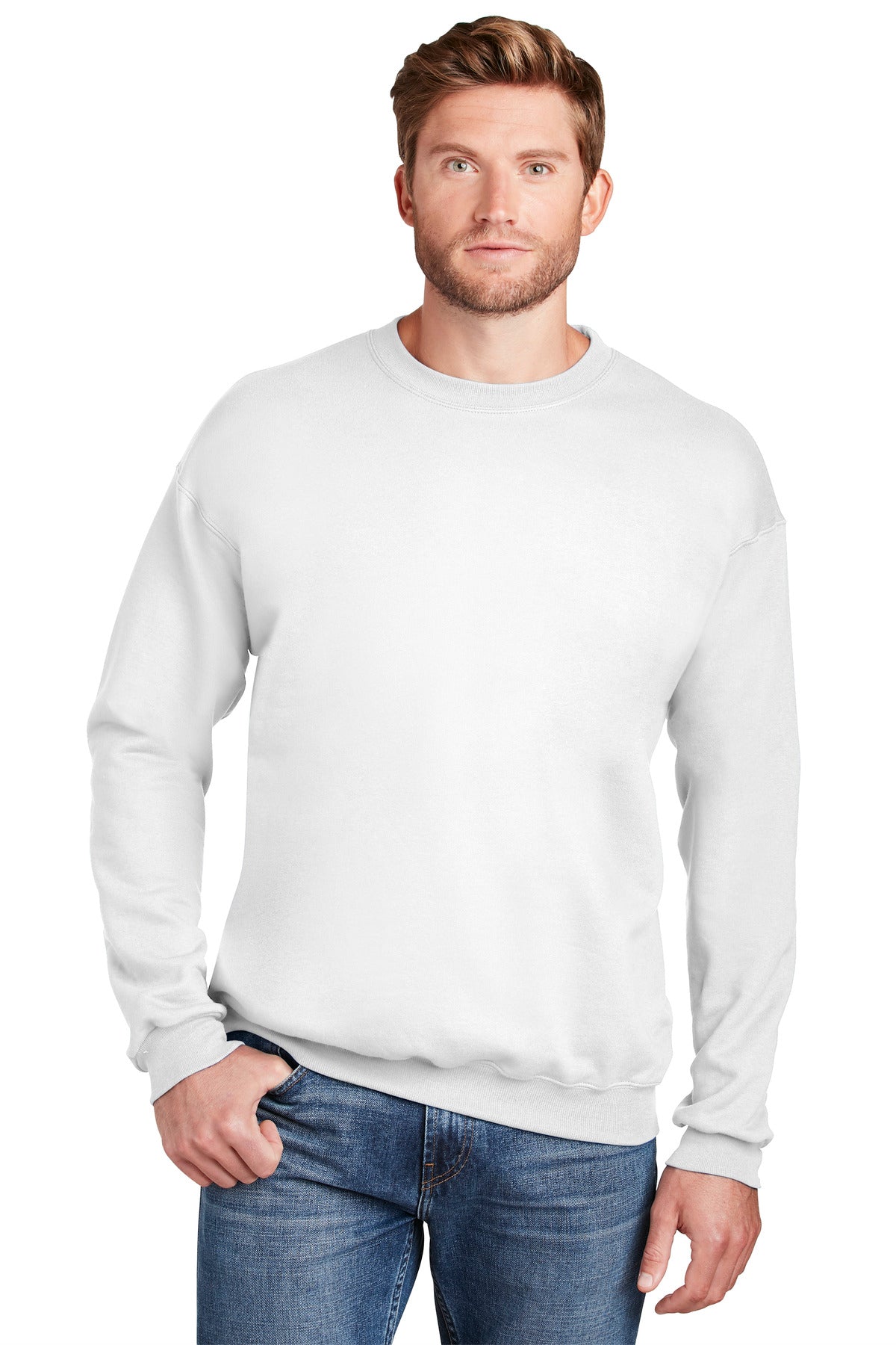 Hanes  Ultimate Cotton  - Crewneck Sweatshirt.  F260