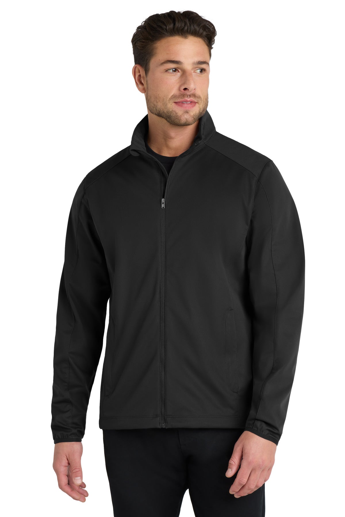 Port Authority Active Soft Shell Jacket. J717 - Deep Black