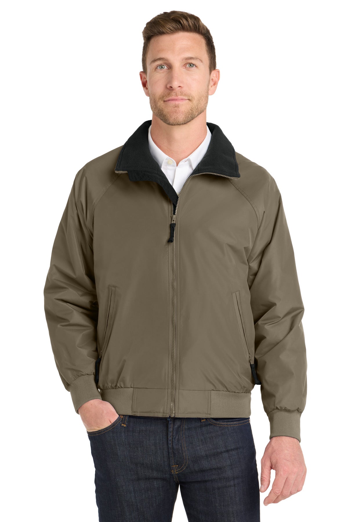 Port Authority Challenger Jacket. J754 - Khaki/True Black