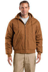 CornerStone  Tall Duck Cloth Hooded Work Jacket. TLJ763H