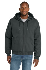CornerStone  - Duck Cloth Hooded Work Jacket.  J763H