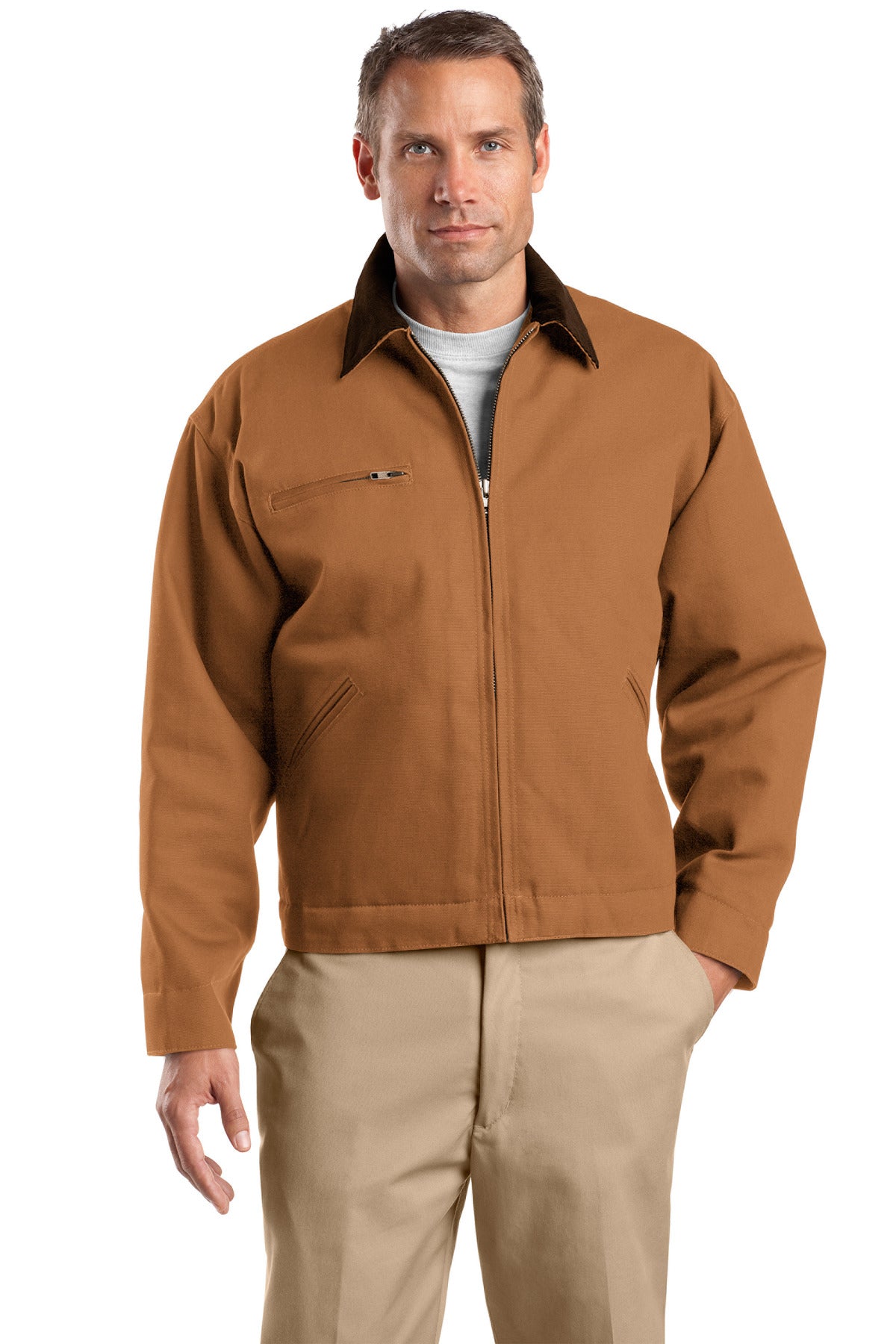 CornerStone  Tall Duck Cloth Work Jacket. TLJ763