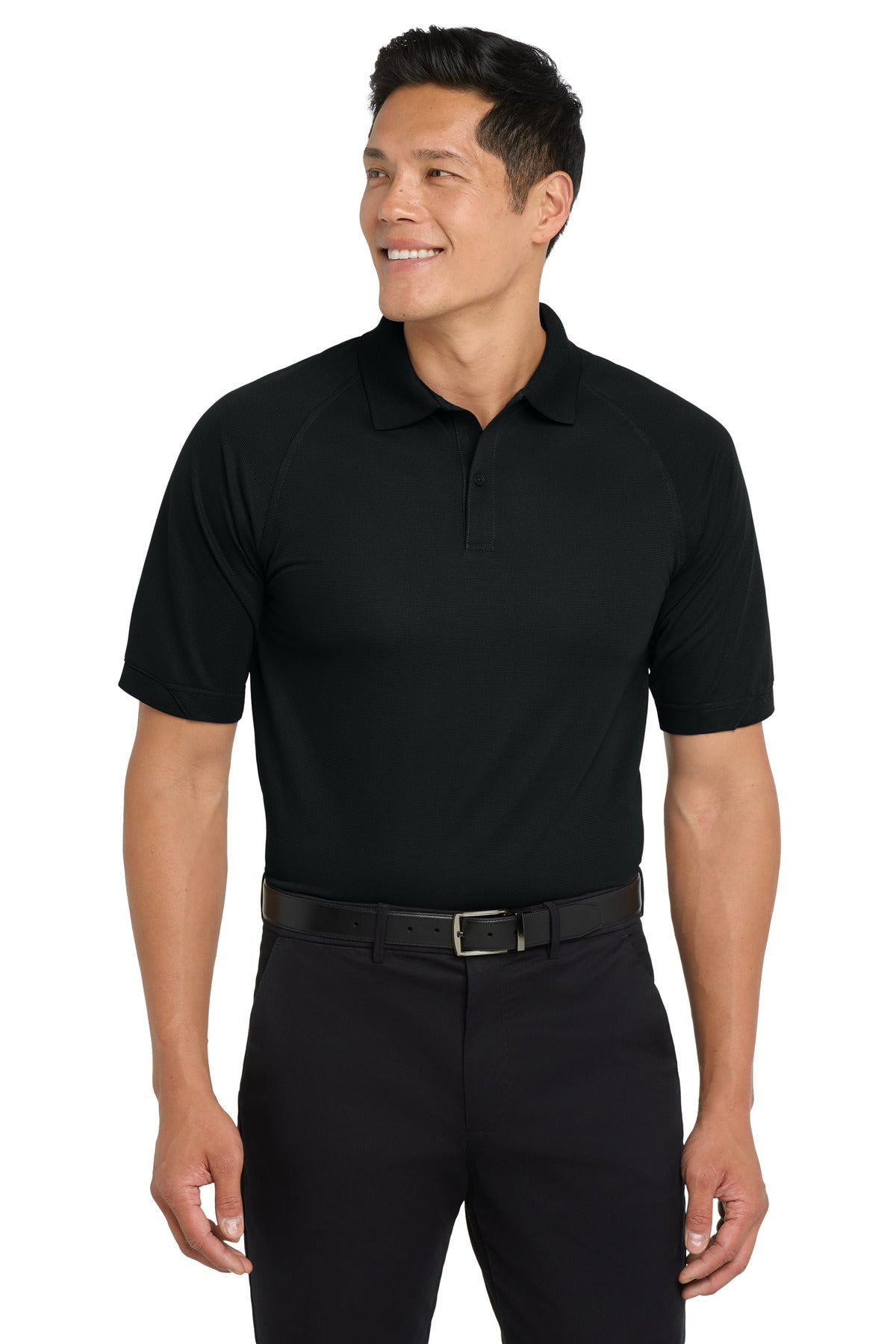Port Authority Dry Zone Ottoman Polo. K525 - Black