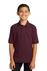 Port & Company  Youth Core Blend Jersey Knit Polo. KP55Y