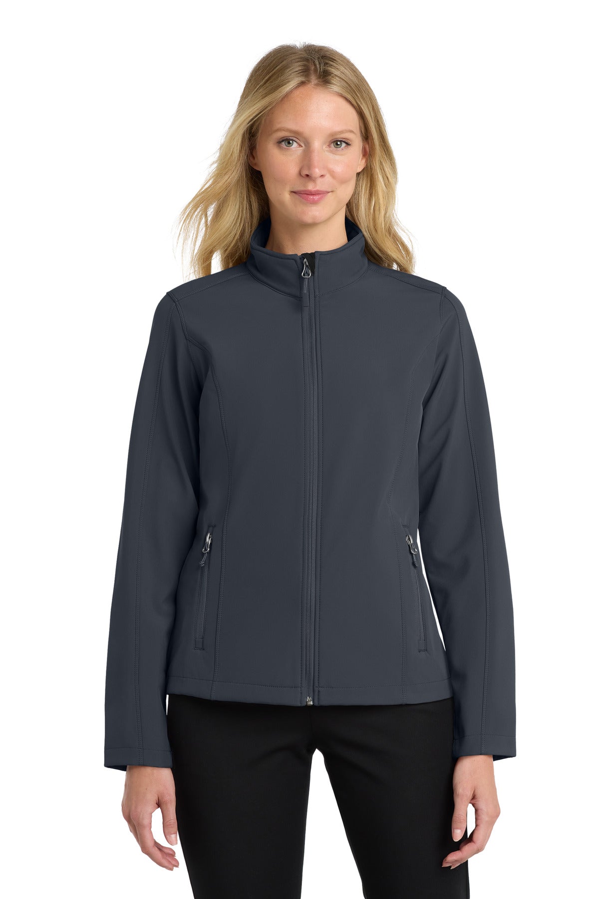 Port Authority Women's Core Soft Shell Jacket. L317 - Battleship Grey