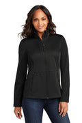 Port Authority Women's Flexshell Jacket L617 - Deep Black