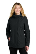Port Authority Women's C-FREE Rain Jacket L714 - Deep Black