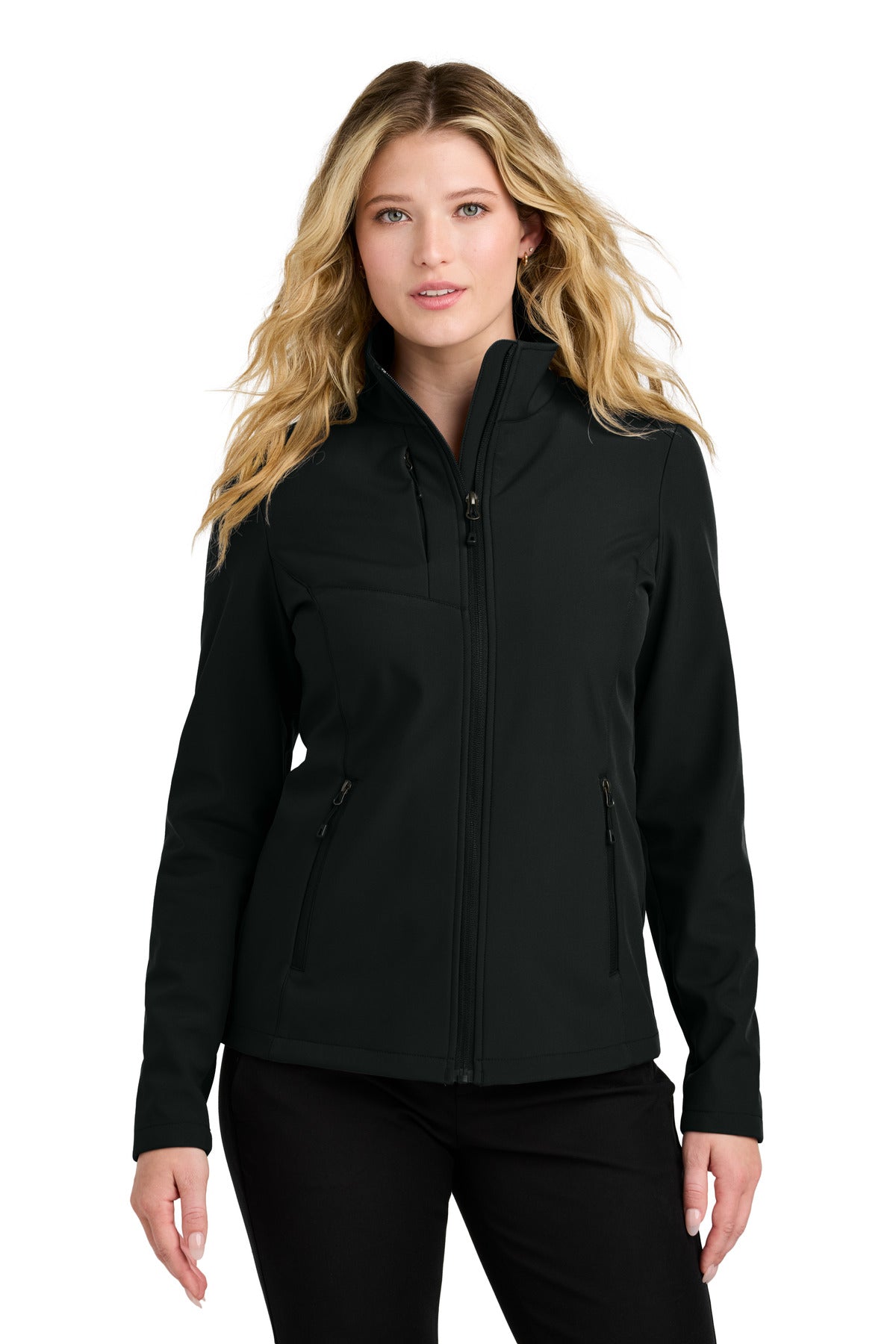 Port Authority Women's C-FREE Core Soft Shell L720 - Deep Black