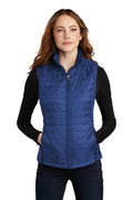Port Authority Women's Packable Puffy Vest L851 - Cobalt Blue